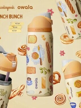 Brunch Bunch Owala Water Bottle
